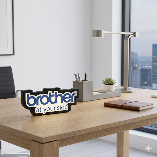 Lampara impresa en 3D Brother