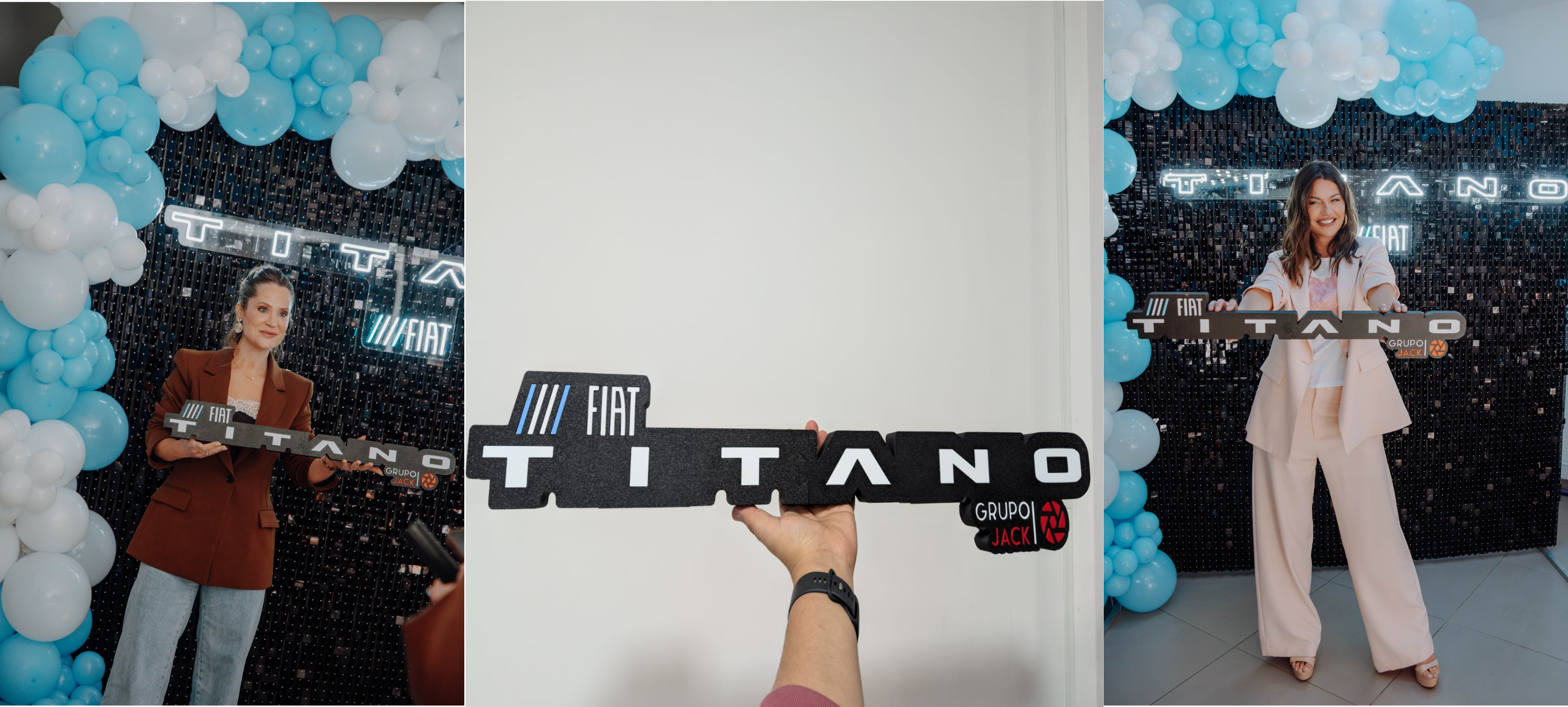 Logo Corpóreo Gran Escala Lanzamiento Grupo Jack